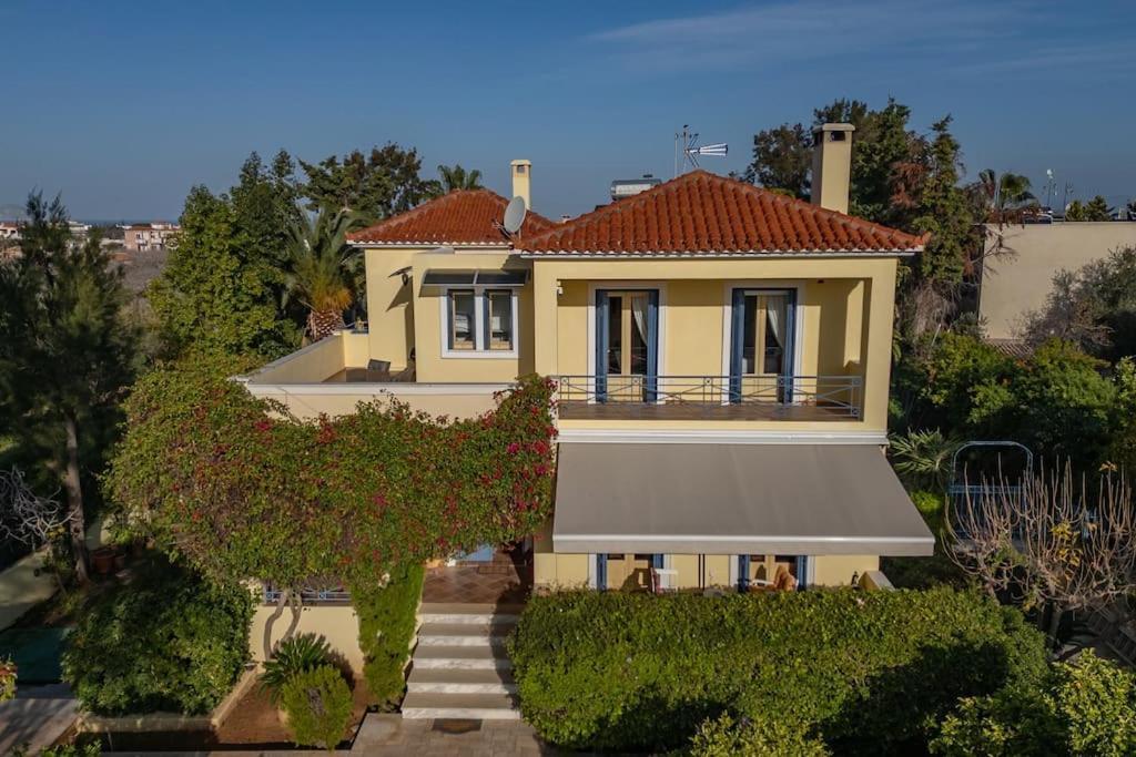 Villa Elmar Aegina Exteriör bild
