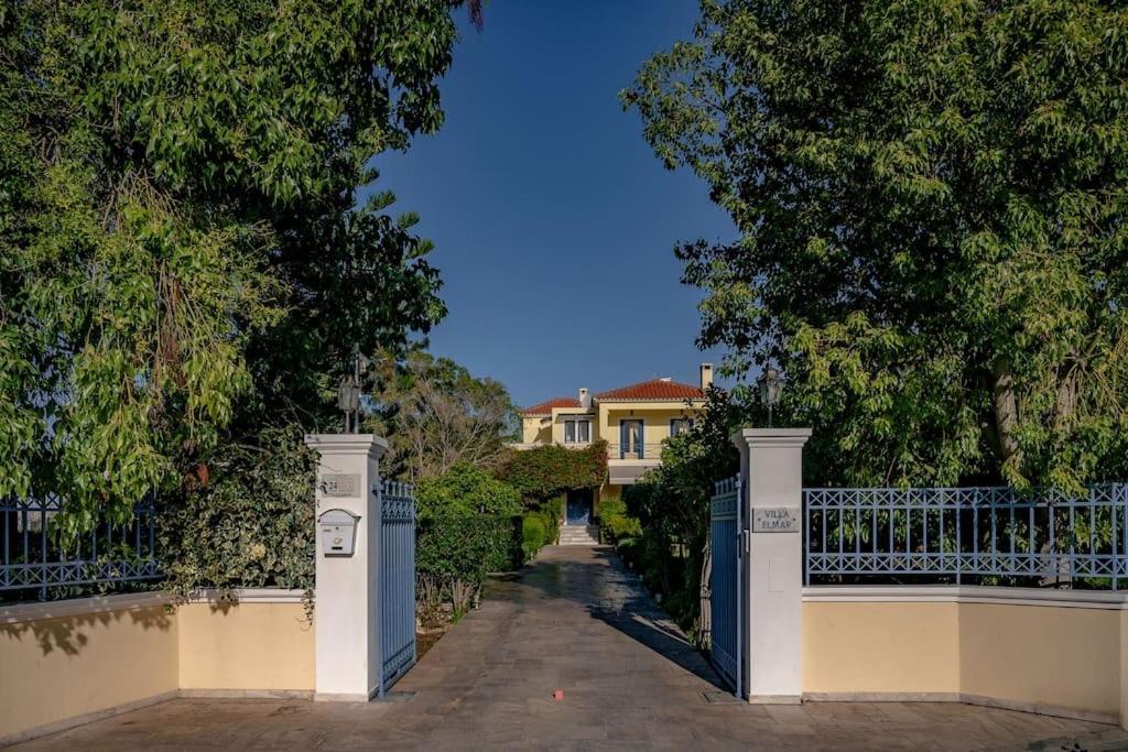 Villa Elmar Aegina Exteriör bild