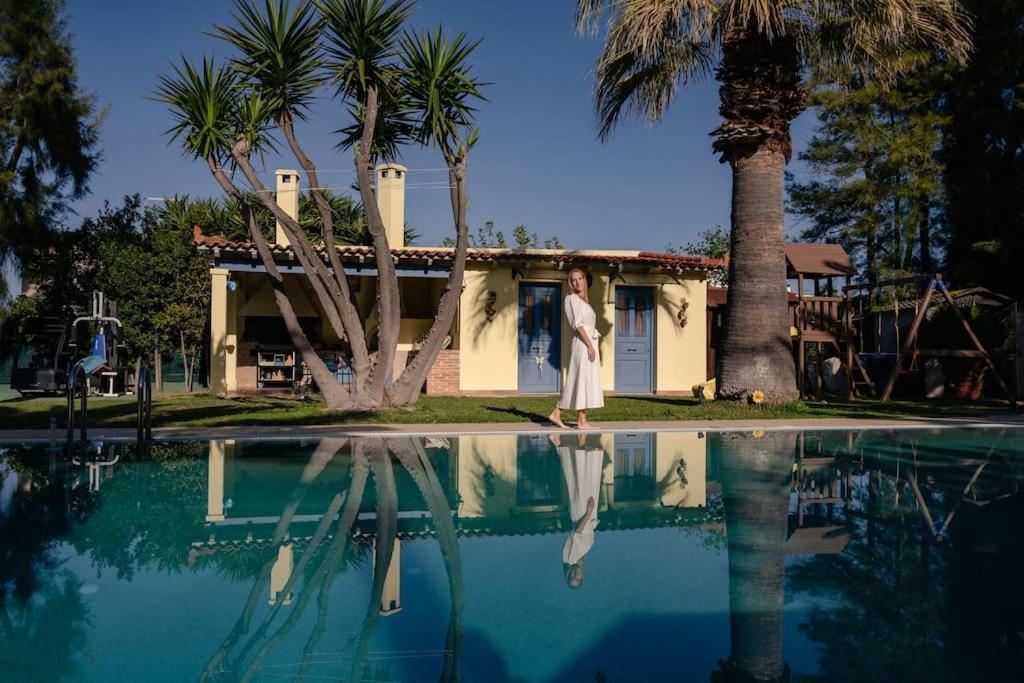 Villa Elmar Aegina Exteriör bild