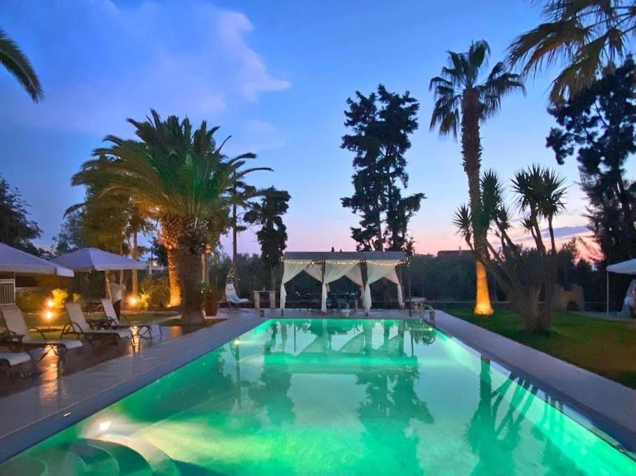 Villa Elmar Aegina Exteriör bild
