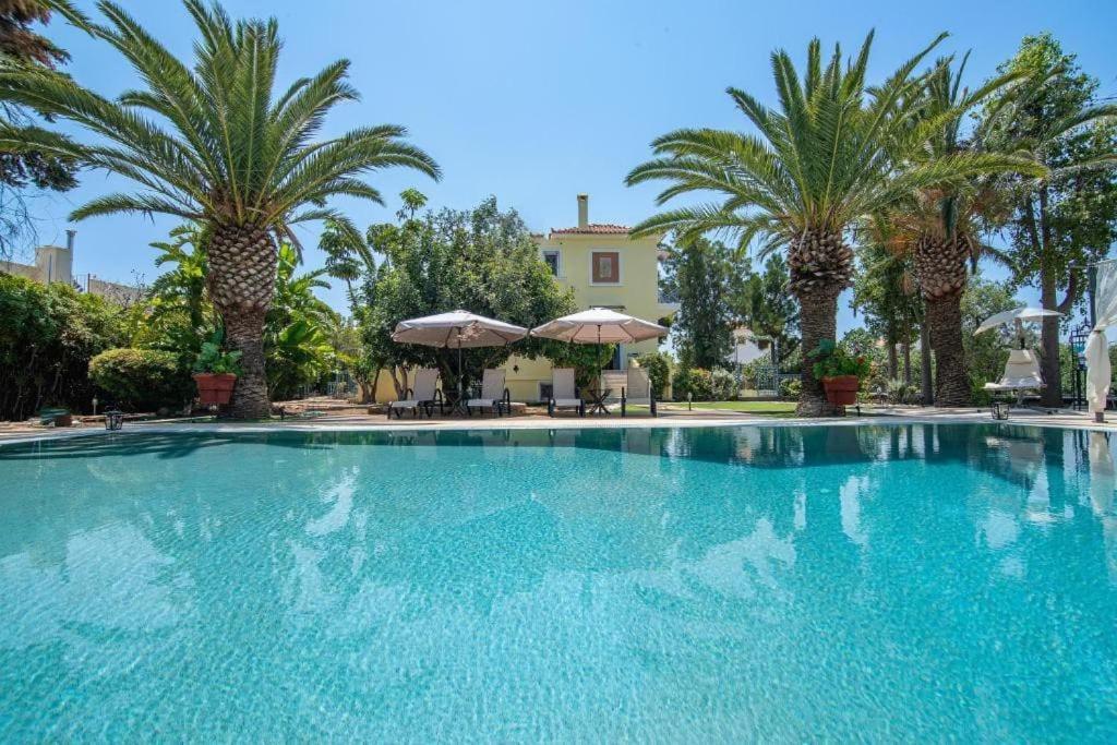 Villa Elmar Aegina Exteriör bild