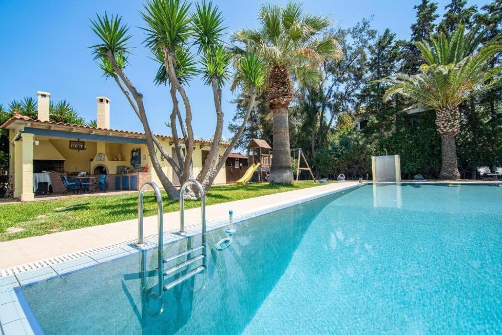 Villa Elmar Aegina Exteriör bild