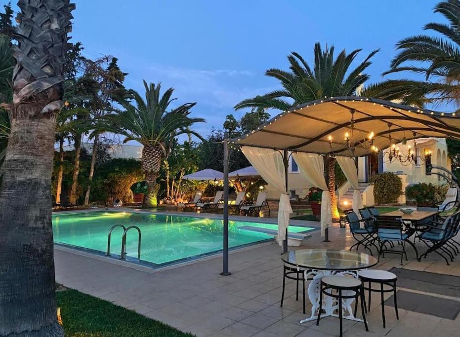 Villa Elmar Aegina Exteriör bild